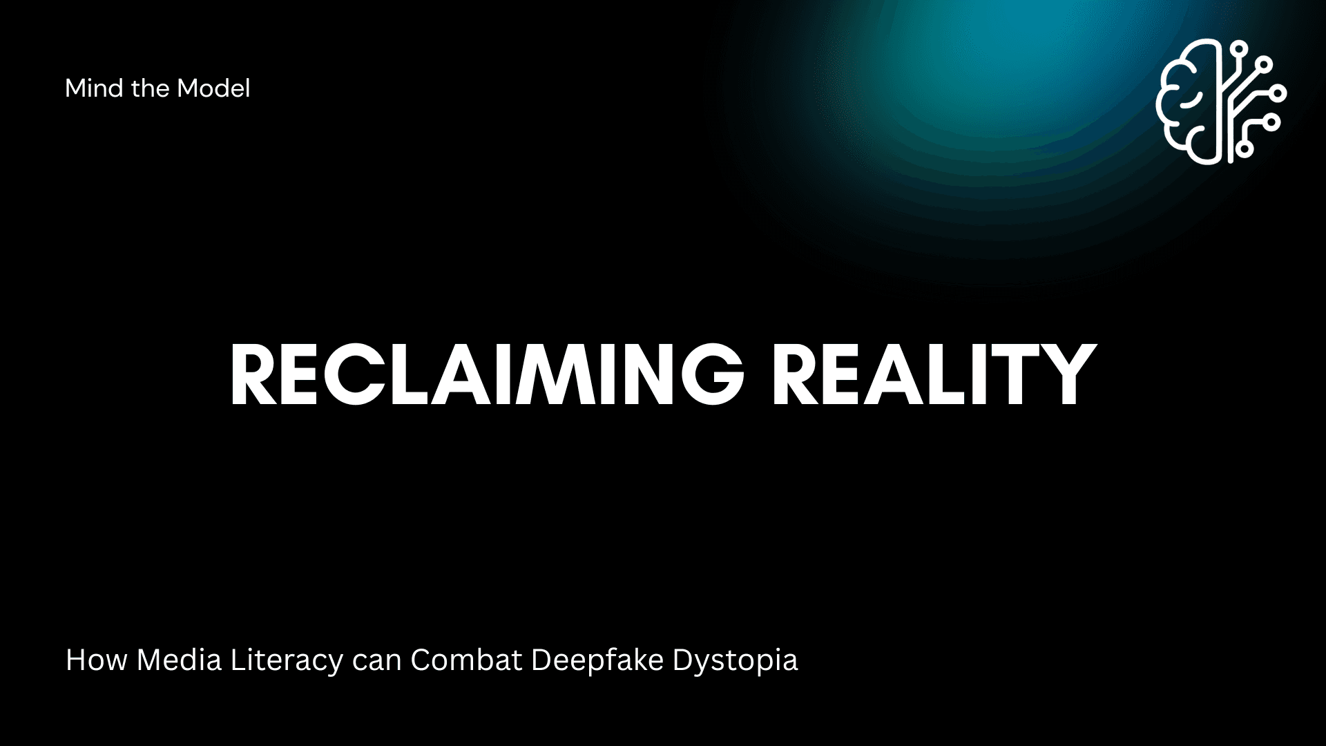 Reclaiming Reality: How Media Literacy Can Combat Deepfake Dystopia